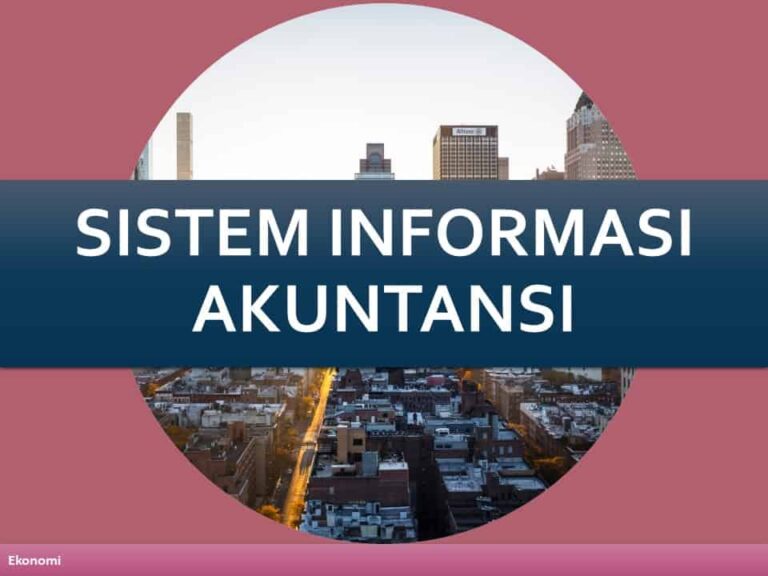 Sistem Informasi Akuntansi